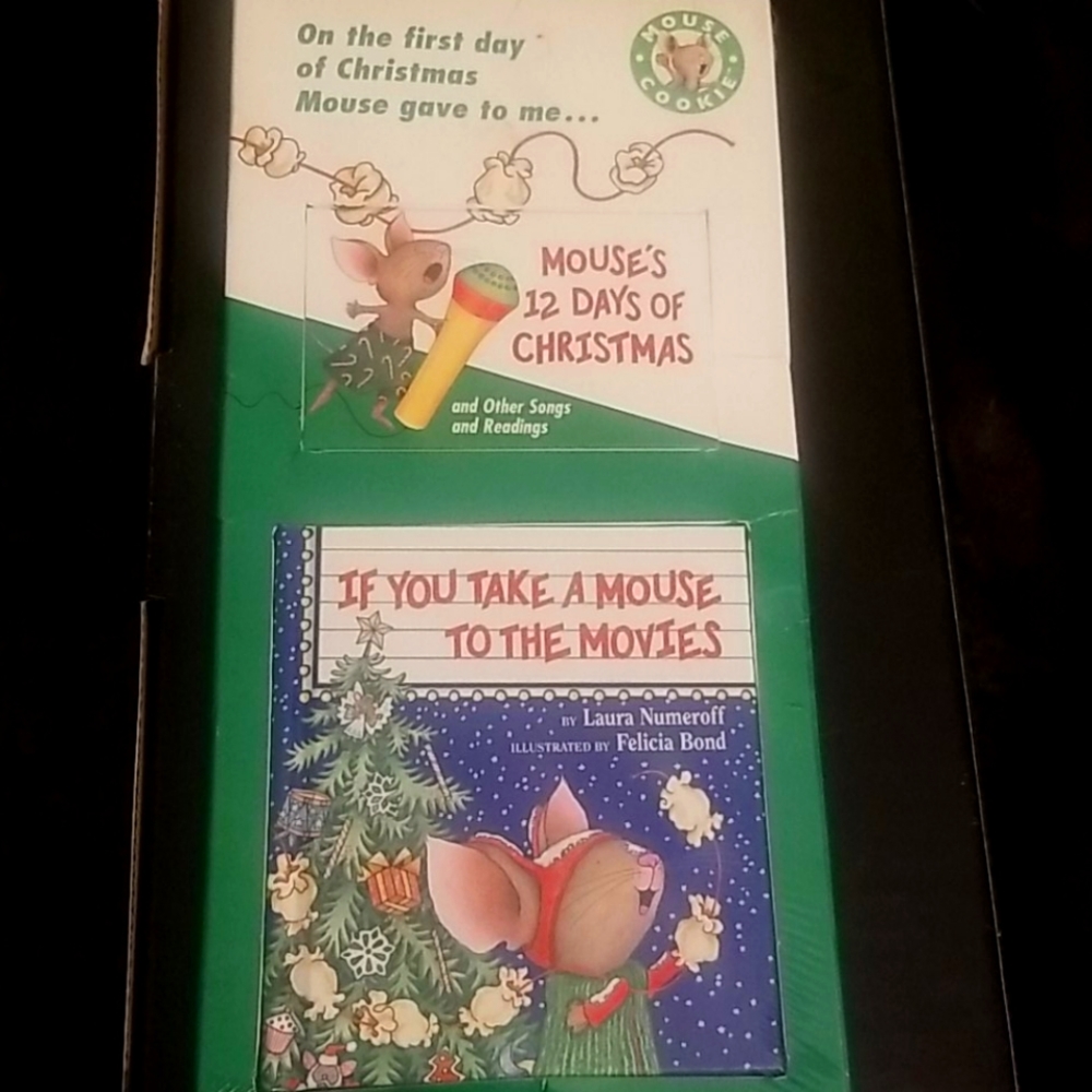 Holiday book-and-tape package "If You Take A Mouse
